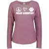 3077 Ladies' Extra Soft Tri-Blend Longsleeve Thumbnail